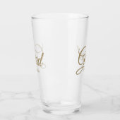 Grad-Klasse des benutzerdefinierten goldenen Skrip Glas (Links)