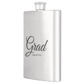 Grad-Klasse des schwarzen benutzerdefinierten Skri Flachmann (Links)