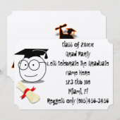 Grad-Klasse Extravagant Personalize Name Destiny P Einladung (Vorne/Hinten)