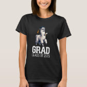 Grad Klasse von 2025 Llama Funny Alpaca Abschluss T-Shirt (Vorderseite)