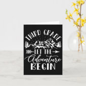 Grad Lass des Abenteuers Beginnen Sie den ersten T Karte (Gelbe Blume)