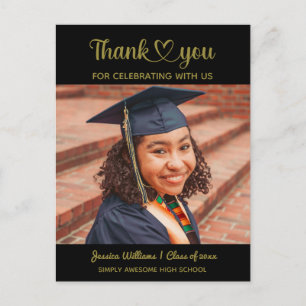 Grad Liebe und Dank Personal Foto Personalisiert Postkarte