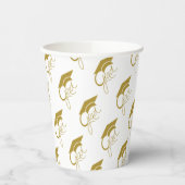 Grad Moderne Gold-Musterpapiere Pappbecher (Links)
