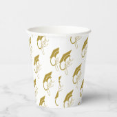 Grad Moderne Gold-Musterpapiere Pappbecher (Rechts)