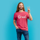 Grad Moderner Abschluss Personalisiert T-Shirt