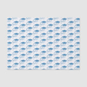 Grad Moderner Hellblauer Abschluss-Cap-Tissue-Papi Seidenpapier (Vorderseite)