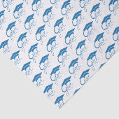 Grad Moderner Hellblauer Abschluss-Cap-Tissue-Papi Seidenpapier (Ausschnitt)