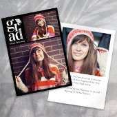 GRAD Multi Foto Collage Abschluss Ankündigung