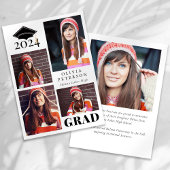 GRAD Multi Foto Collage Abschluss Ankündigung