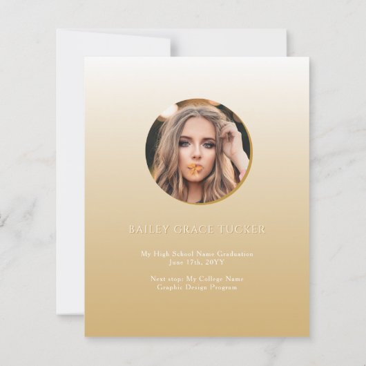 GRAD Overlay Budget Gold Abschluss Ankündigung (Rückseite)