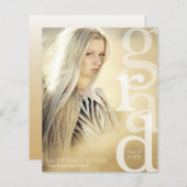 GRAD Overlay Budget Gold Abschluss Ankündigung (Vorne/Hinten)