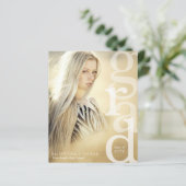 GRAD Overlay Budget Gold Abschluss Ankündigung (Stehend Vorderseite)