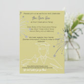 Grad Party Abschluss Uni Einladung (Stehend Vorderseite)