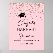 Grad-Party-Blush-Klasse 2023 Digital