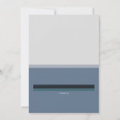 Grad Party Foto Einladung (Rückseite)