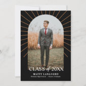 Grad-Party-Foto Einladung (Vorderseite)