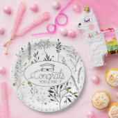 Grad Party Magic: Feiern Sie mit Jedem Sip & Bite! Pappteller (Party)