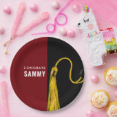 Grad Party Maroon Paper Teller (Party)