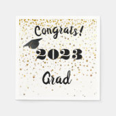 Grad Party Paper Napkins Serviette (Vorderseite)
