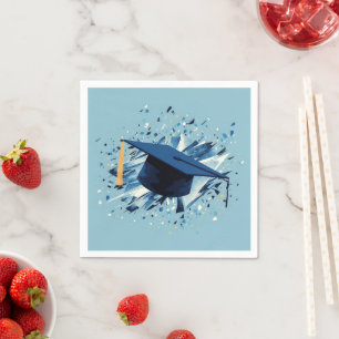 Grad Party Paper Napkins Serviette