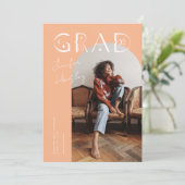 GRAD Peach Arch Mystical Abschluss Ankündigung (Stehend Vorderseite)