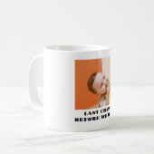 Grad Personalisierter Abschluss Gift T - Shirt Kaffeetasse (Vorderseite Links)