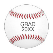 Grad Personalisiertes Studienjahr Baseball (Vorderseite)