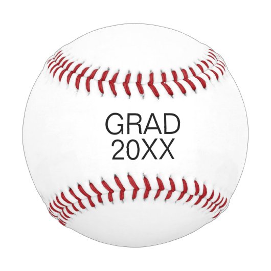 Grad Personalisiertes Studienjahr Baseball (Vorderseite)