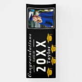Grad Photo Banner - Personalized Congrats Custom (Vertikal)