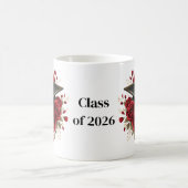 Grad rote Rosen Kaffeetasse (Mittel)