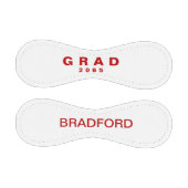 Grad Roter Name Datum Abschluss Geschenk Baseball (Paneele)