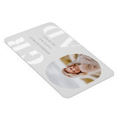 GRAD Rounded Foto Frame Abschluss Magnet (Rechte Seite)