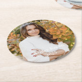 Grad Runder Pappuntersetzer (Angewinkelt)