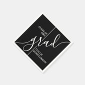 Grad-Script-Graduierungspartei Serviette (Ecke)
