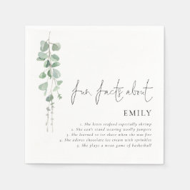 Grad Spaß Fakten Eukalyptus Script 2024 Abschluss Serviette