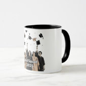 Grad Squad 2025 Caps Toss Tasse (VorderseiteRechts)