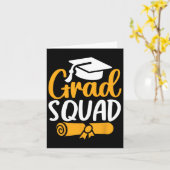 Grad Squad Cl von 2025 Abschluss 1 Karte (Gelbe Blume)