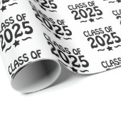 Grad Star-Klasse 2025 Abschluss Geschenkpapier (Rolleneckpunkt)