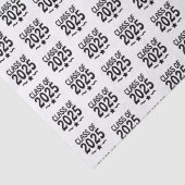 Grad Star-Klasse 2025 Abschluss Seidenpapier (Detail)