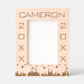 Grad Students Cap Toss Geätzte Rahmen (Vorderseite)