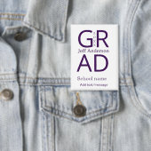 Grad Typografie moderne Abschlussfeier einfach min Button (Insitu)
