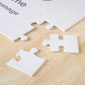 Grad Typografie Moderner Abschluss einfach minimal Puzzle (Seite)