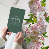 Grad Typografie Vier Foto Abschluss Einladung