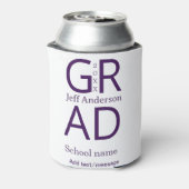 Grad typography modern graduation simple minimal c dosenkühler (Kanne Rückseite)