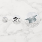 Grad und Cap Confetti Konfetti (Vorderseiten)