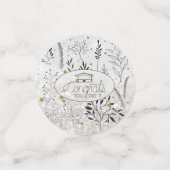 Grad und Cap Confetti Konfetti (Klein Vorderseite)