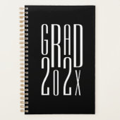 Grad Uni High School Abschluss 2024 Planer (Vorderseite)