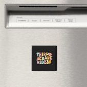 Grad vibes 3. Klasse 1 Schullehrer Ki Magnet (In Situ (Geschirrspüler))