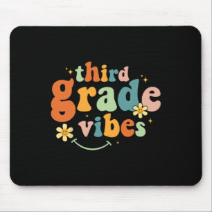 Grad vibes 3. Klasse Team Retro 1. Schultag Mousepad