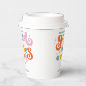 Grad vibes only grade party class of 2024 pappbecher (Rechts)